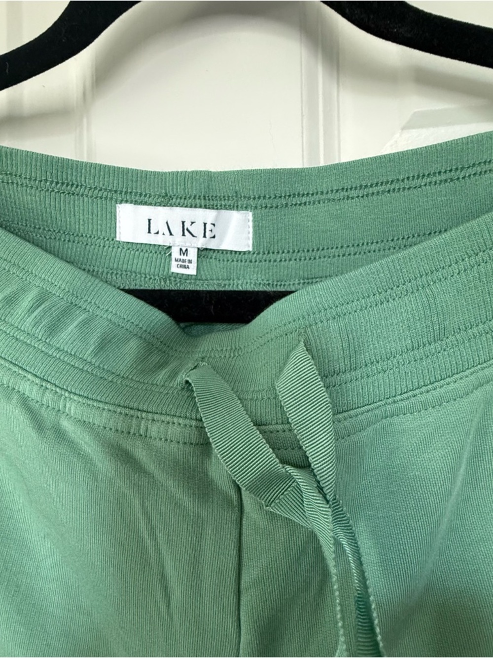 NWOT LAKE Relax Lounge Pants Set in Boxwood Green - Picture 6 of 10